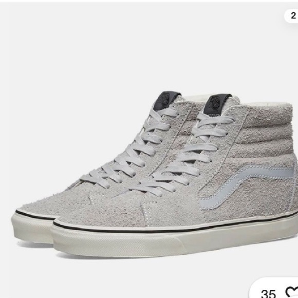 Vans SK8 HI (hairy suede) - Picture 3 of 7